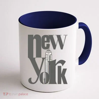 New York Coffee Mug back