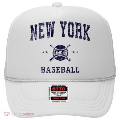 New York NY Vintage Baseball Throwback Retro Design Hat
