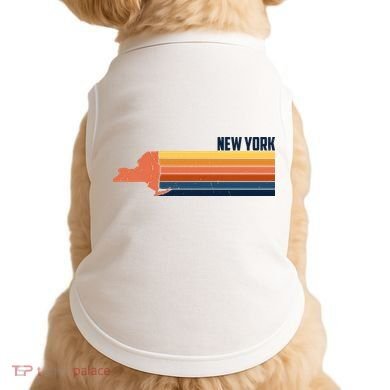 Retro Vintage New York Doggie Tank