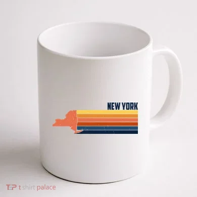 Retro Vintage New York Coffee Mug back