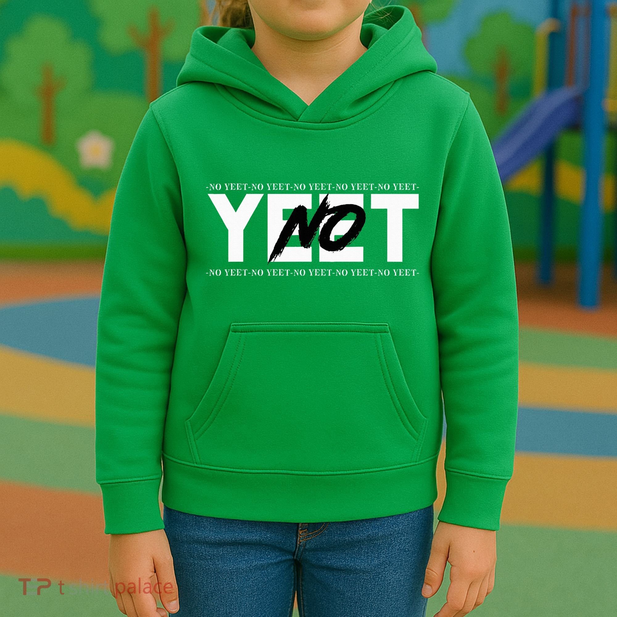 No Yeet Kids Hoodie