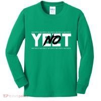 No Yeet Kids Long Sleeve Shirt thumb 0