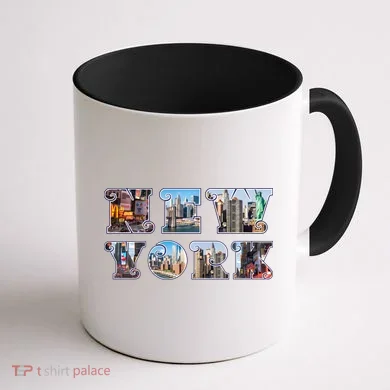 New York Coffee Mug back