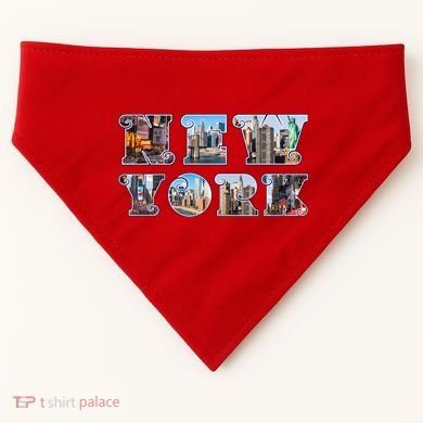 New York USA-Made Doggie Bandana