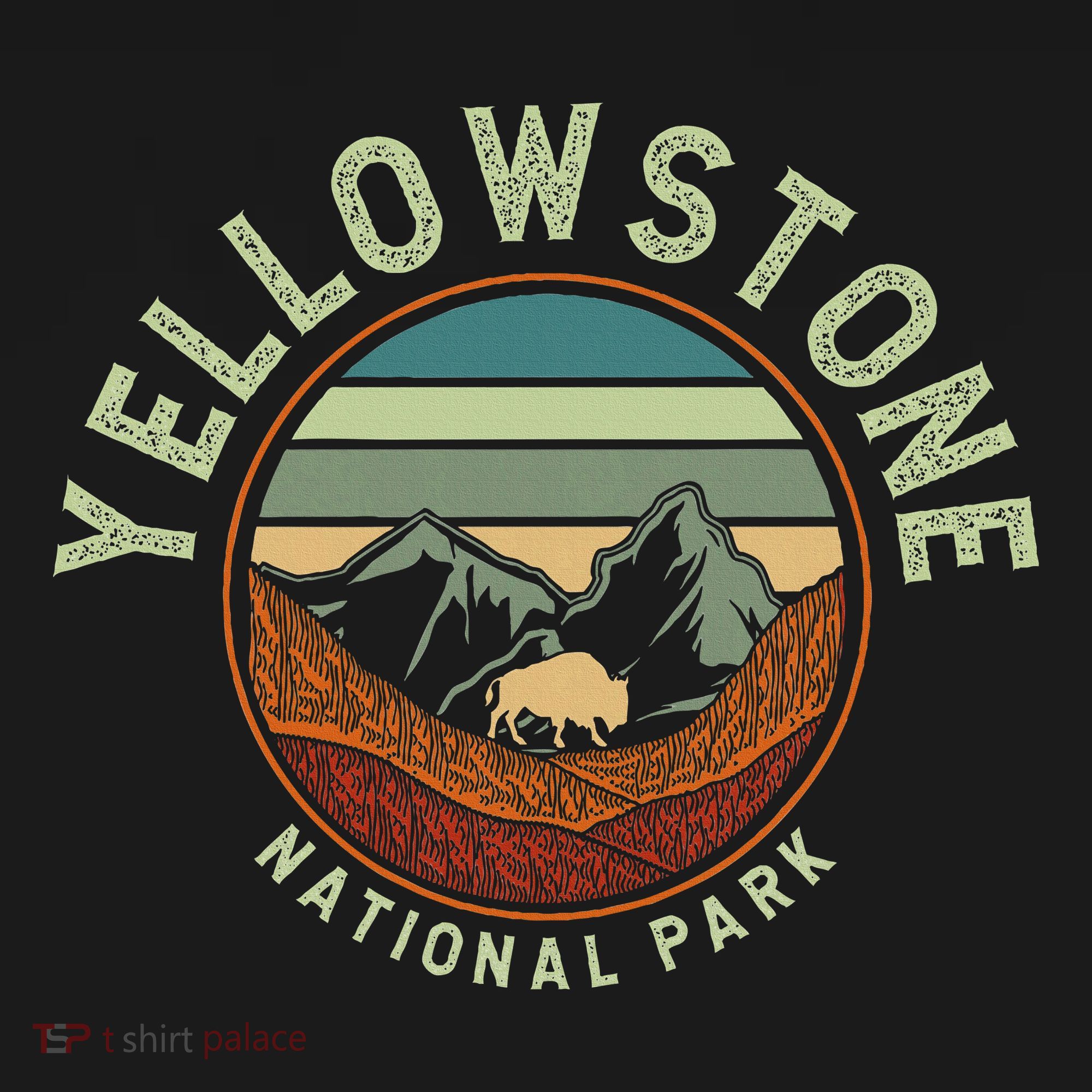 Nature Yellowstone National Park Sweatshirt