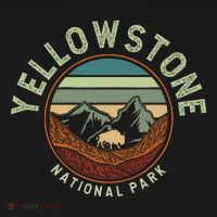 Nature Yellowstone National Park T-Shirt thumb 7
