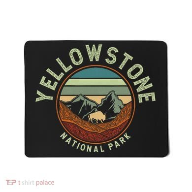 Nature Yellowstone National Park Mousepad