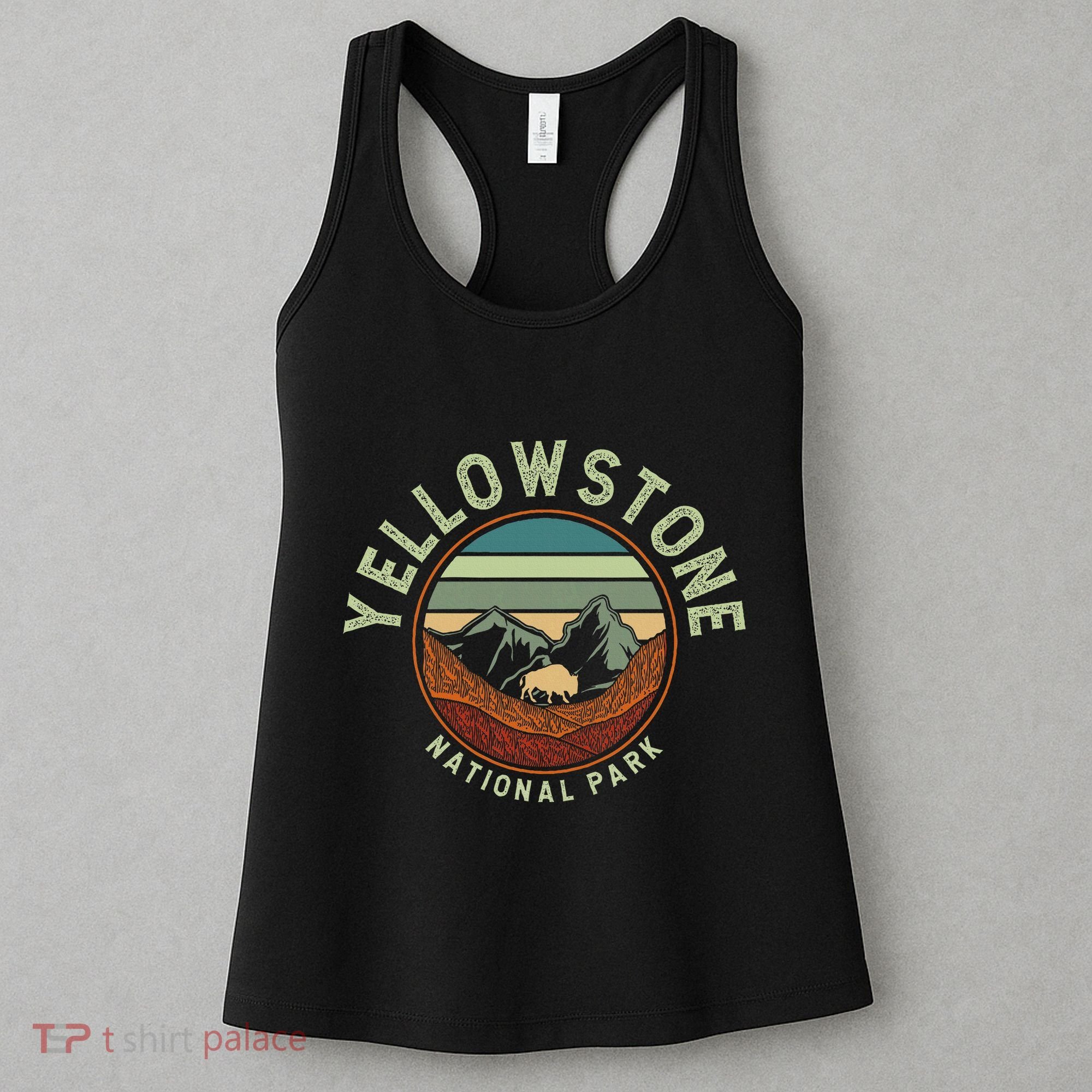 Nature Yellowstone National Park Women's Tank Top
