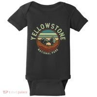 Nature Yellowstone National Park Baby Bodysuit thumb 0