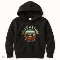Nature Yellowstone National Park Kids Hoodie thumb 0