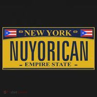 New York Nuyorican License Plate Puerto Rican Flags Women's Tank Top thumb 5