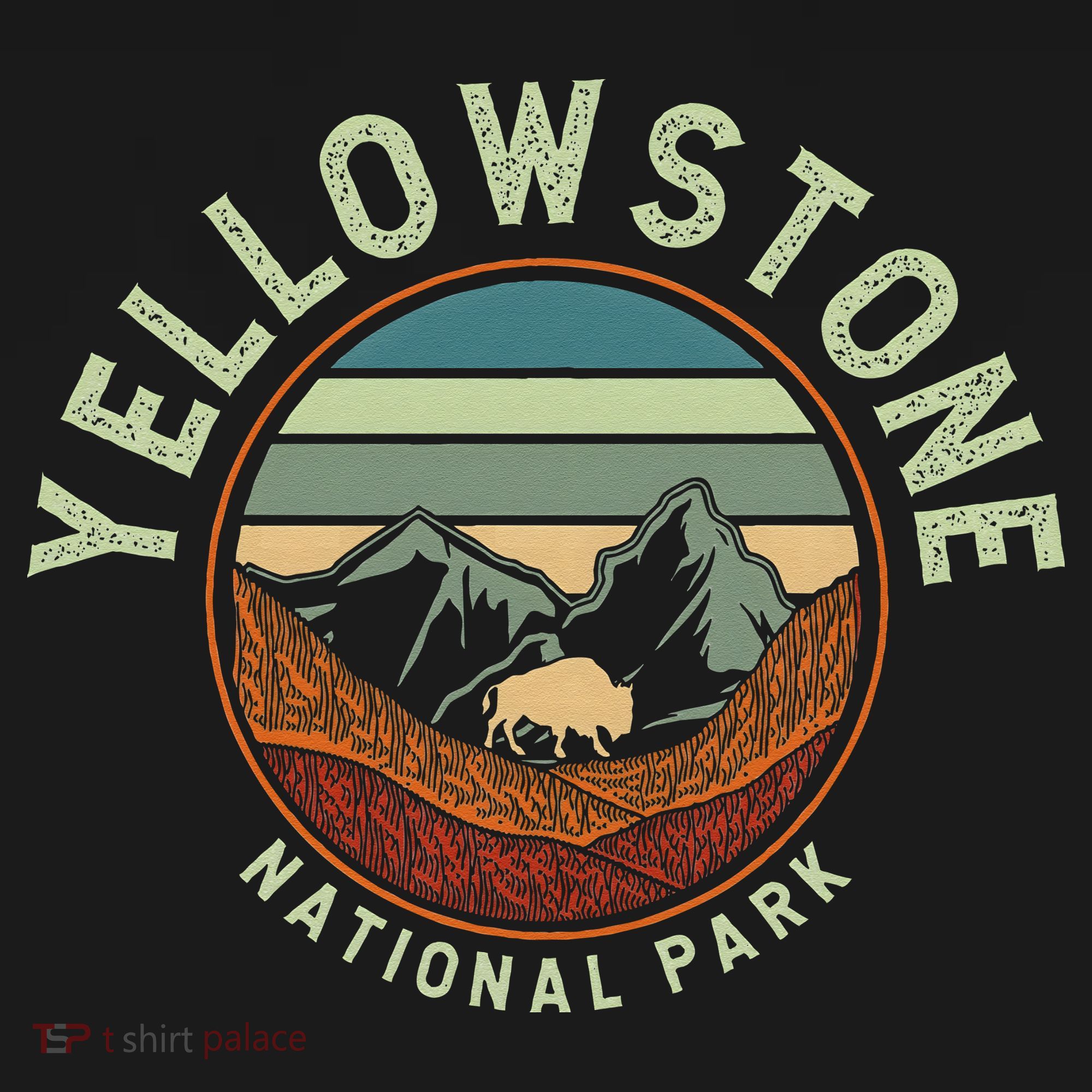 Nature Yellowstone National Park T-Shirt
