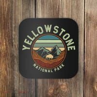 Nature Yellowstone National Park Coaster thumb 0
