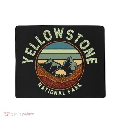 Nature Yellowstone National Park Mousepad