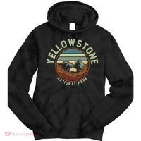 Nature Yellowstone National Park Tie Dye Hoodie thumb 0