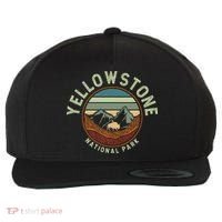 Nature Yellowstone National Park Wool Snapback Cap thumb 0