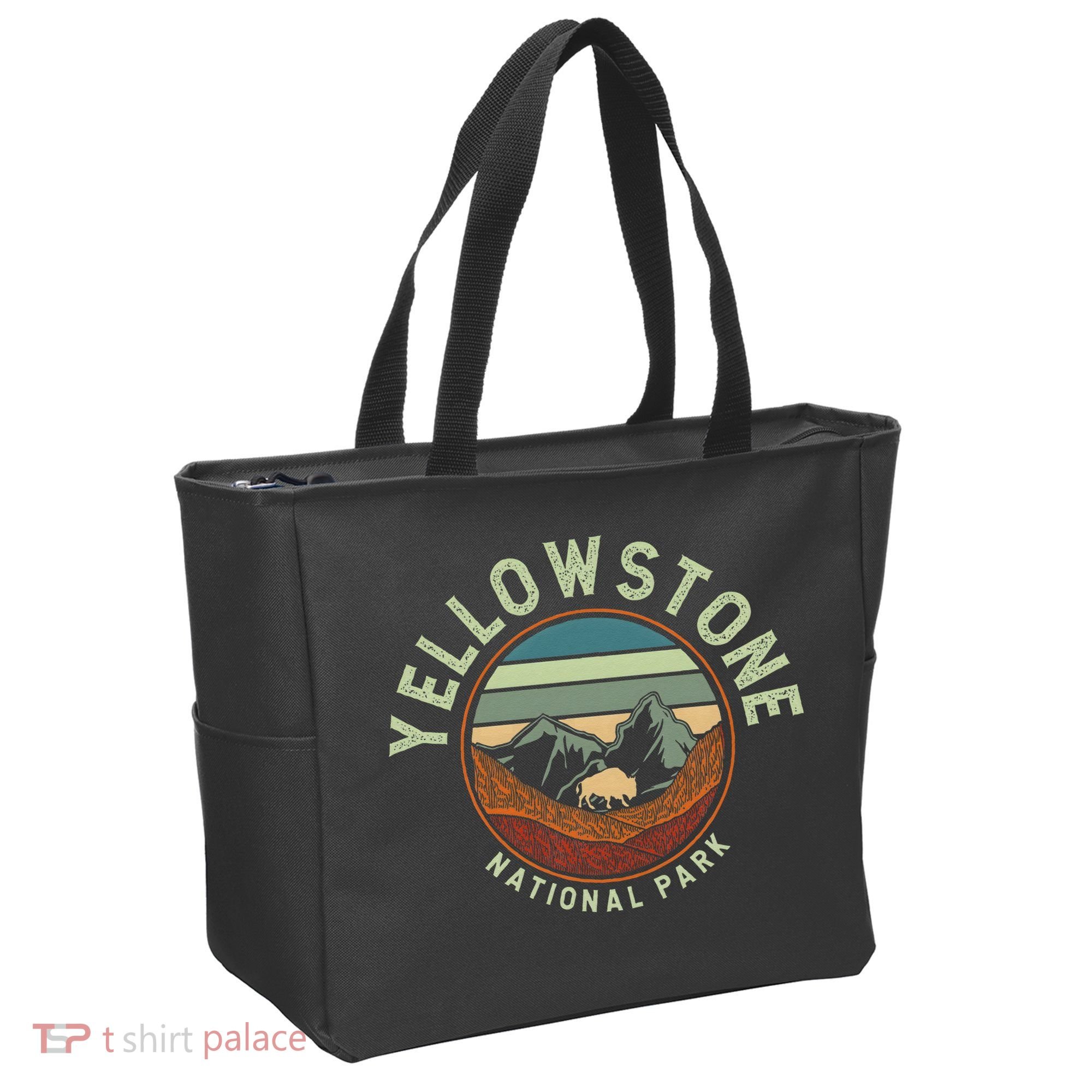 Nature Yellowstone National Park Tote Bag