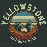 Nature Yellowstone National Park Infant Baby Jersey Bodysuit thumb 2