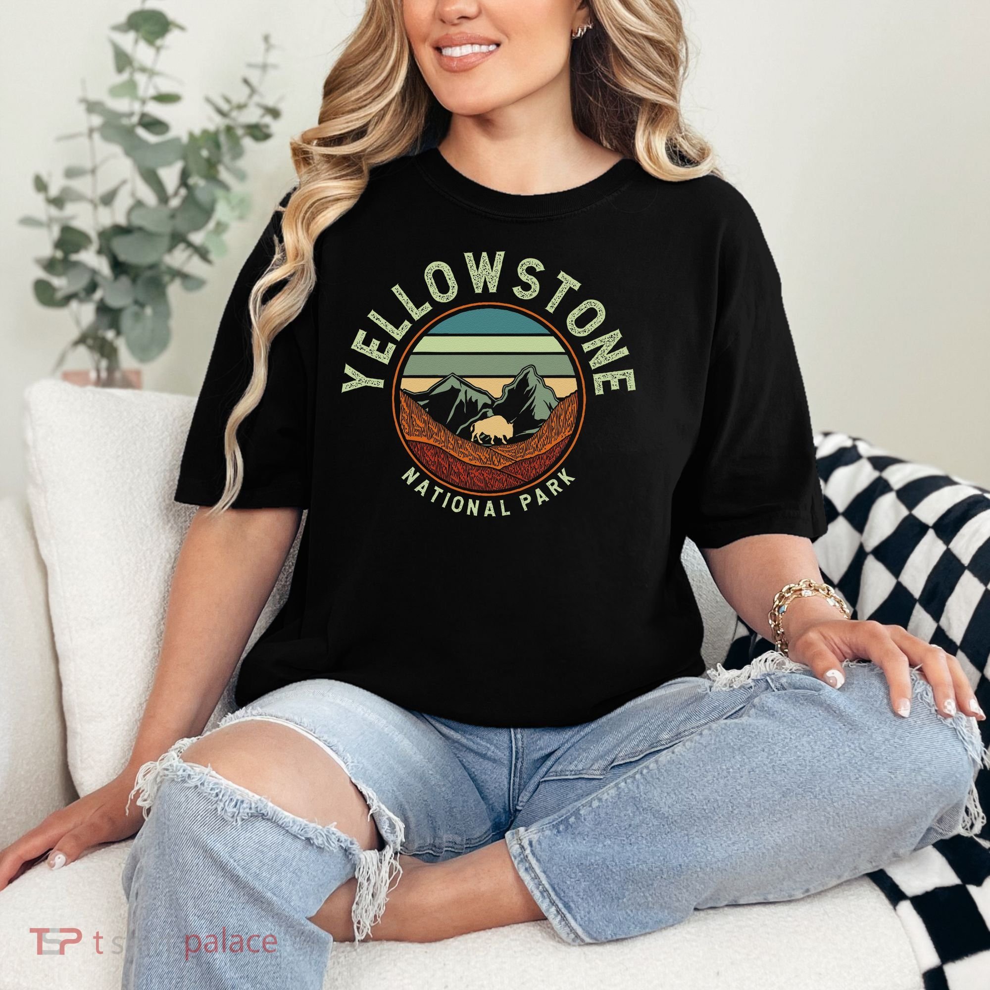 Nature Yellowstone National Park Comfort Colors T-Shirt