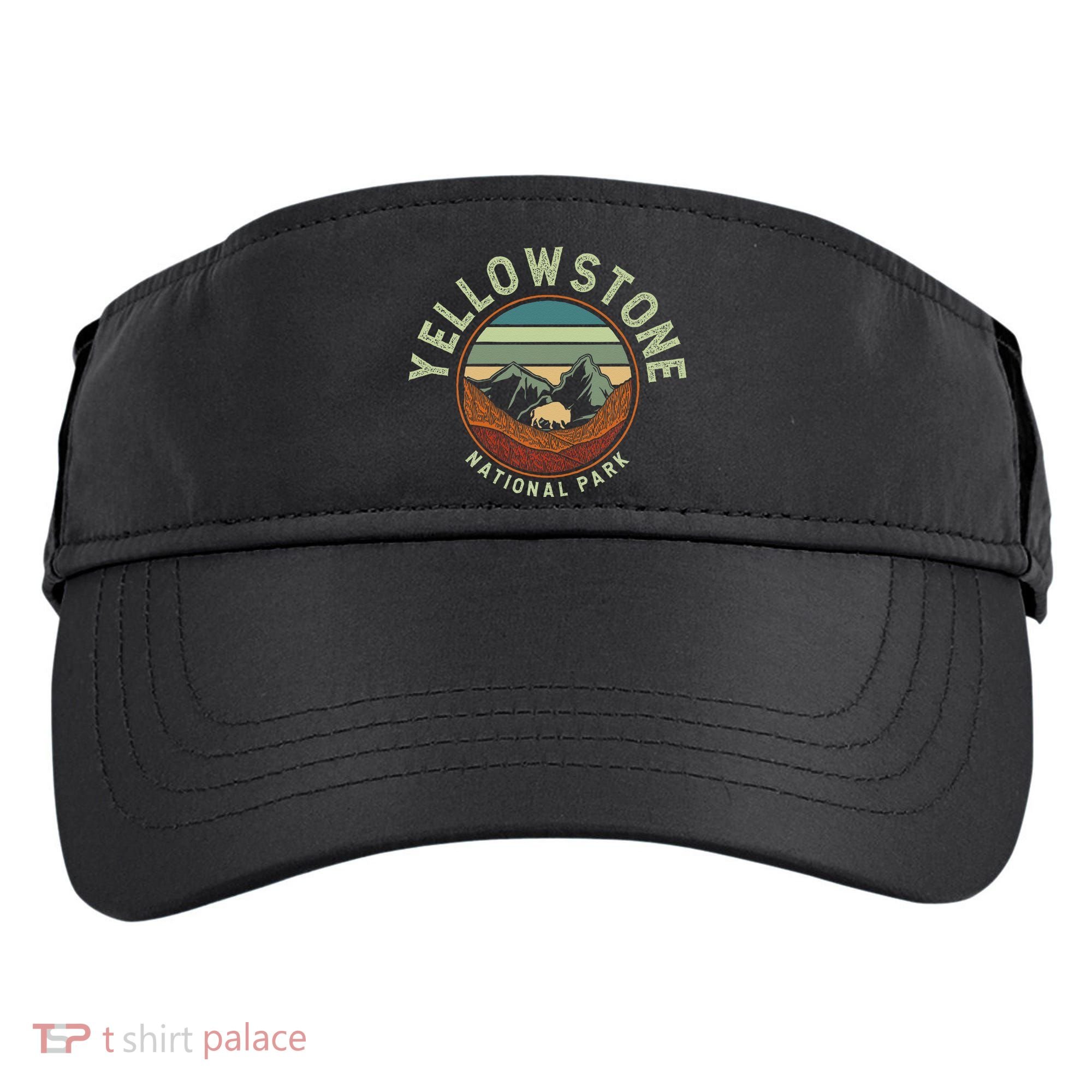 Nature Yellowstone National Park Adult Drive Performance Visor