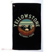 Nature Yellowstone National Park Golf Towel thumb 0