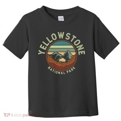 Nature Yellowstone National Park Toddler T-Shirt