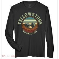 Nature Yellowstone National Park Zone Performance Long-Sleeve T-Shirt thumb 0