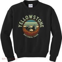 Nature Yellowstone National Park Kids Sweatshirt thumb 0