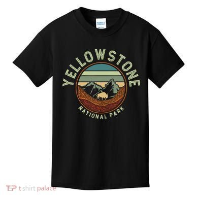 Nature Yellowstone National Park Kids T-Shirt
