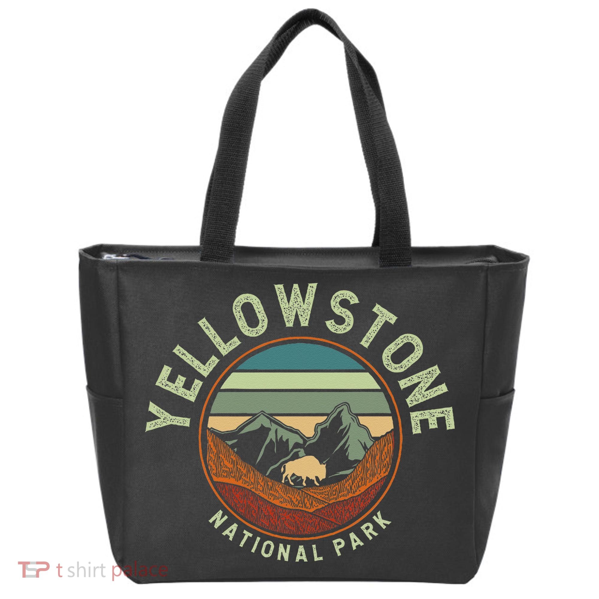Nature Yellowstone National Park Tote Bag