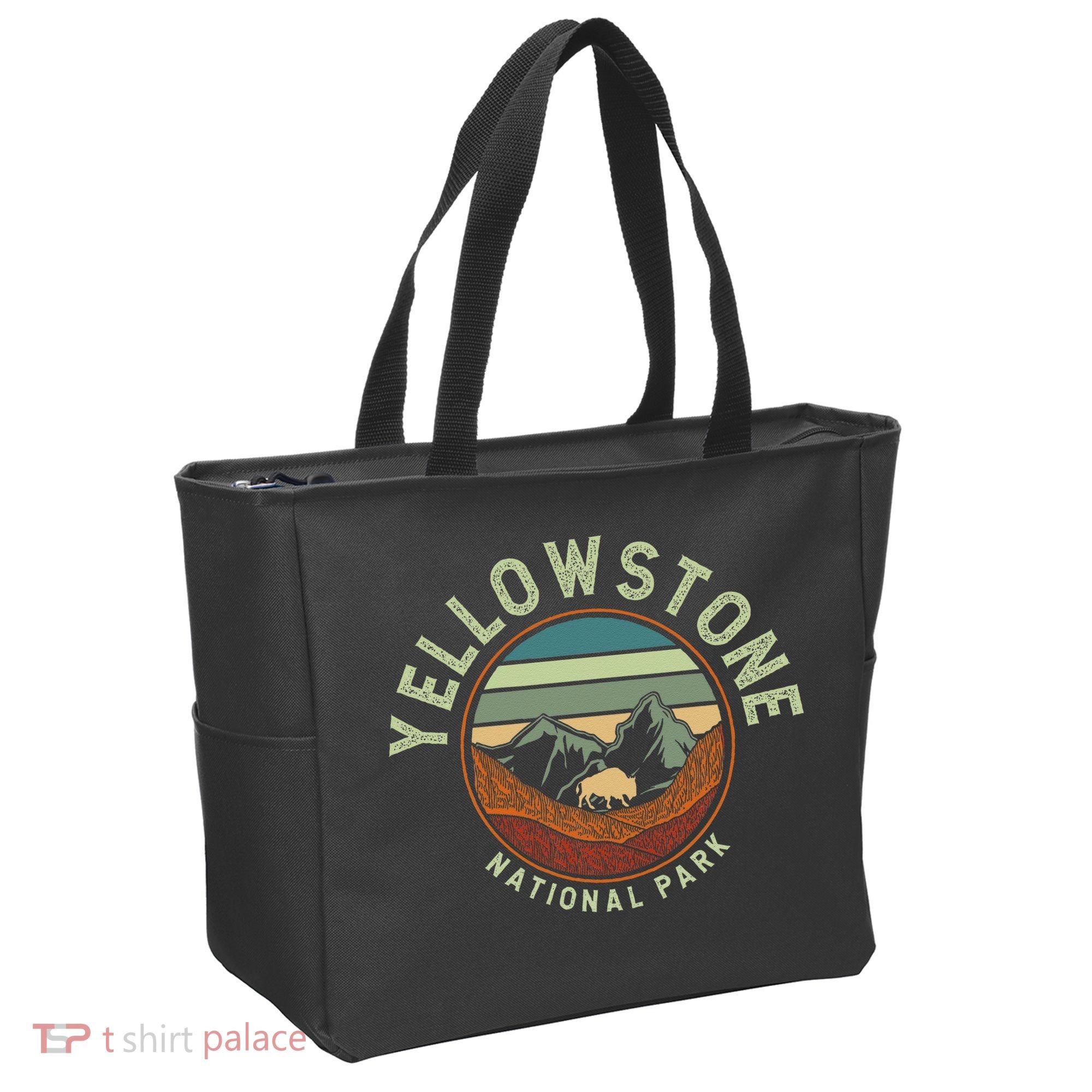 Nature Yellowstone National Park Tote Bag