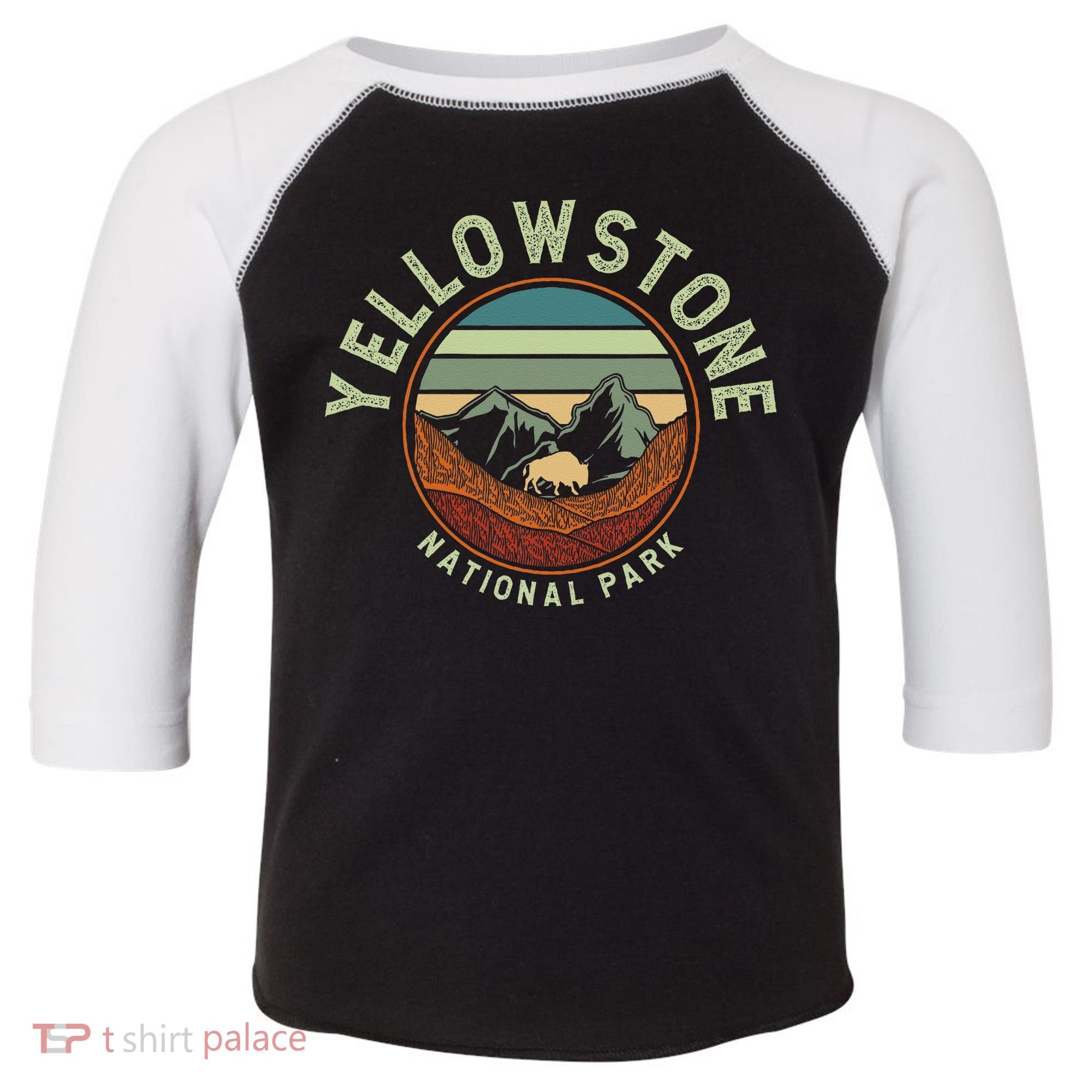 Nature Yellowstone National Park Toddler Fine Jersey T-Shirt