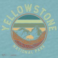 Nature Yellowstone National Park Sueded Cloud Jersey T-Shirt thumb 2