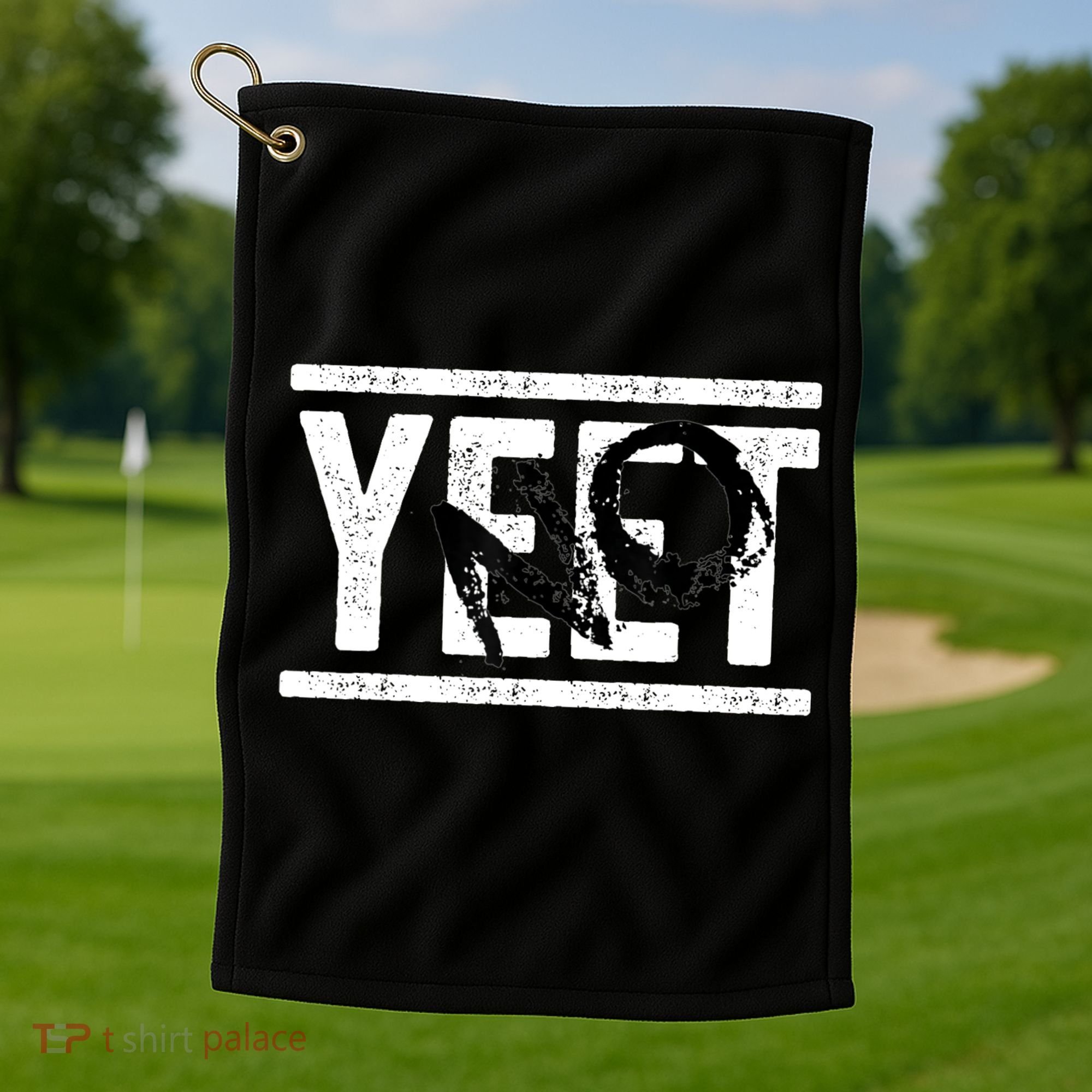 No Yeet Golf Towel