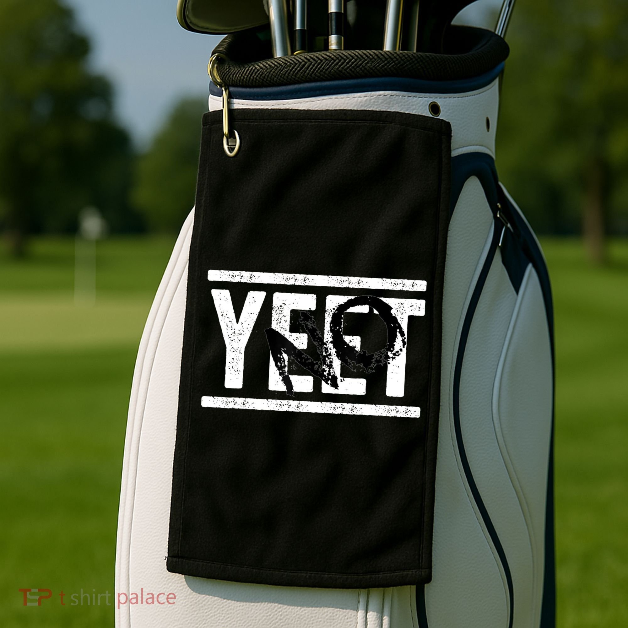 No Yeet Golf Towel