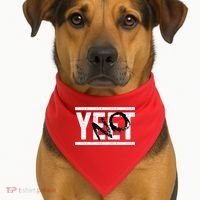 No Yeet USA-Made Doggie Bandana thumb 1