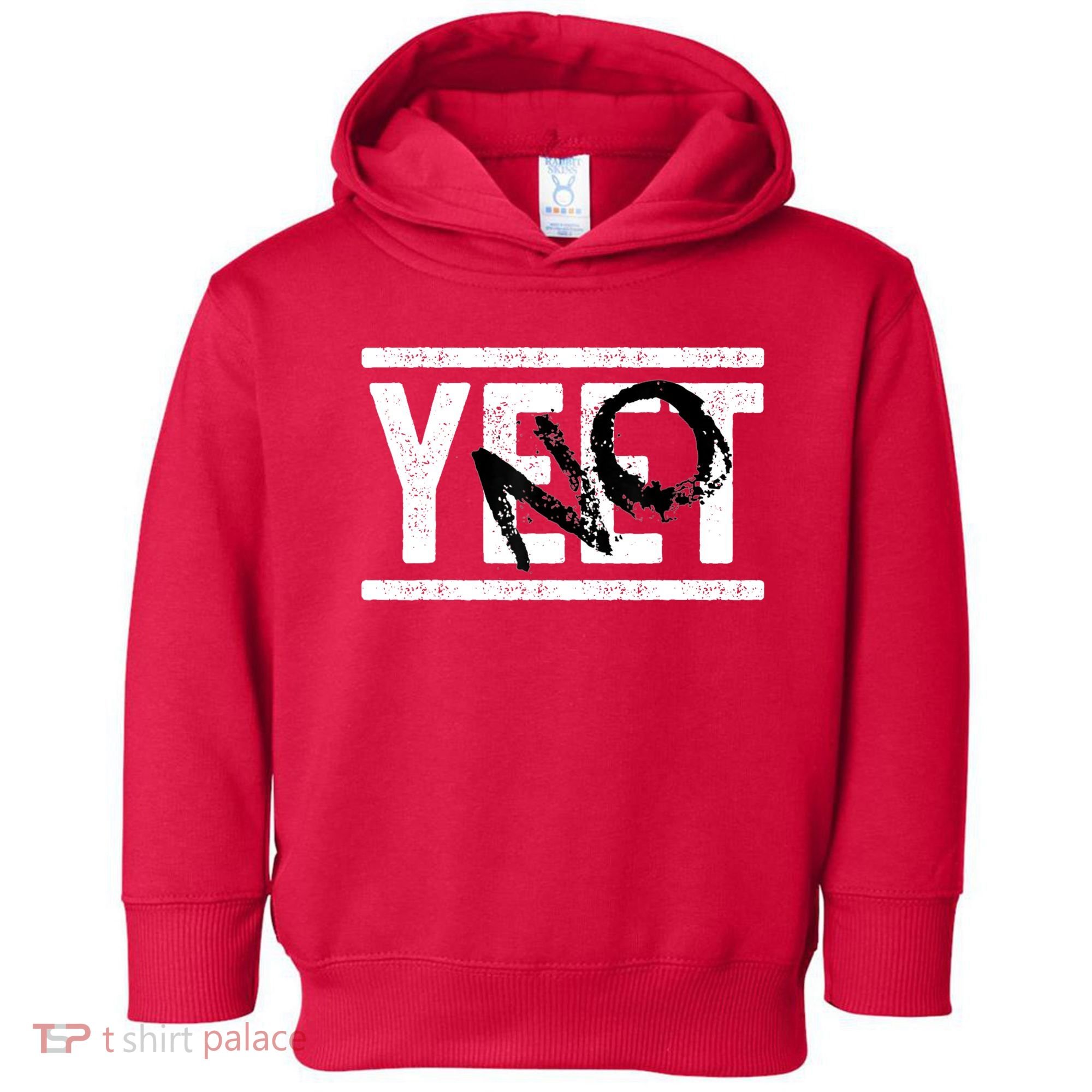No Yeet Toddler Hoodie