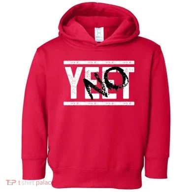 No Yeet Toddler Hoodie