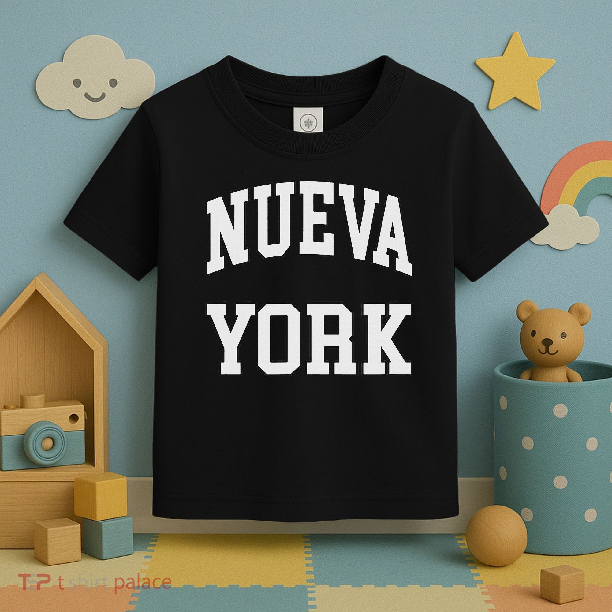 New York Nueva York Nyc Spanglish Toddler T-Shirt