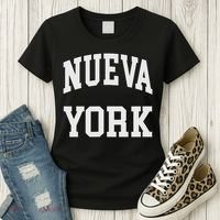 New York Nueva York Nyc Spanglish Women's T-Shirt thumb 3