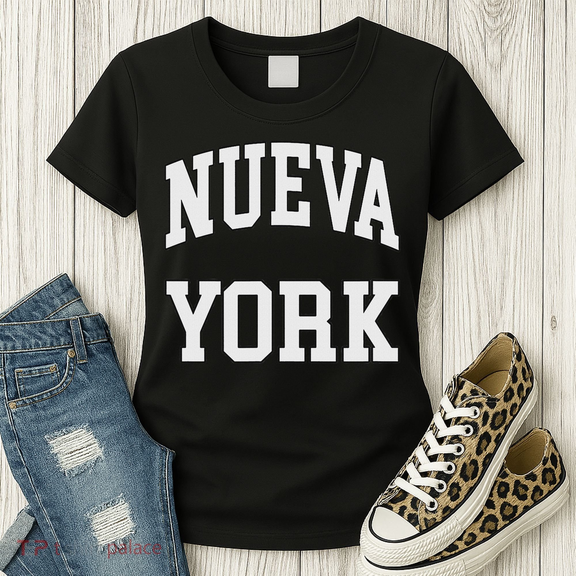 New York Nueva York Nyc Spanglish Women's T-Shirt