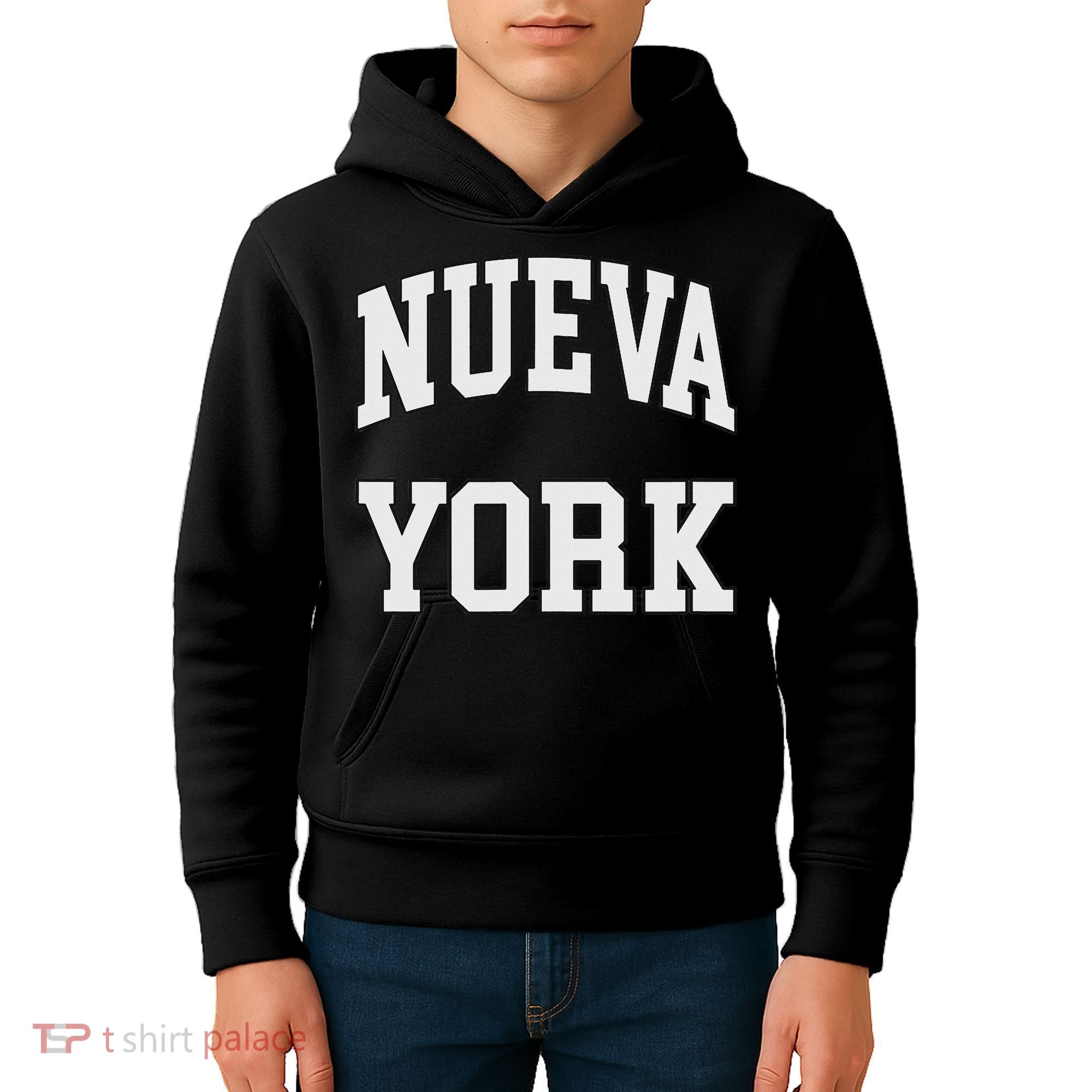 New York Nueva York Nyc Spanglish Kids Hoodie