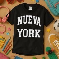 New York Nueva York Nyc Spanglish Kids T-Shirt thumb 3