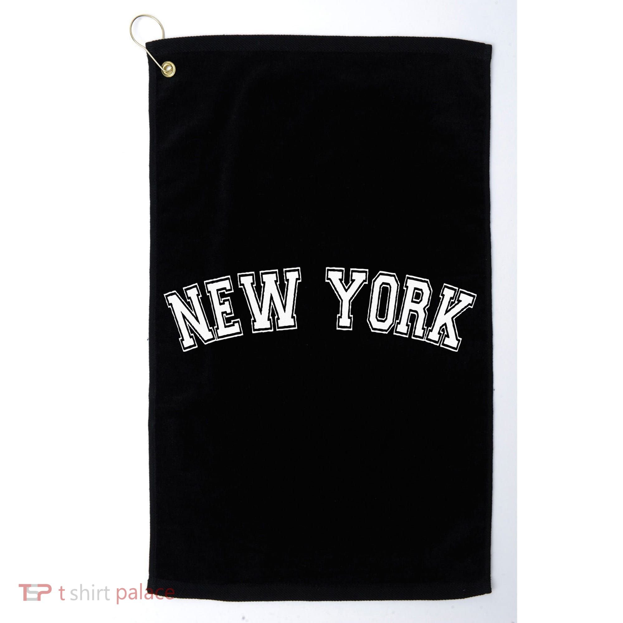 New York New York Golf Towel