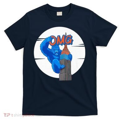 New York Omg Gorilla Top Tower T-Shirt