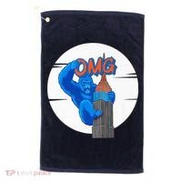 New York Omg Gorilla Top Tower Golf Towel thumb 0