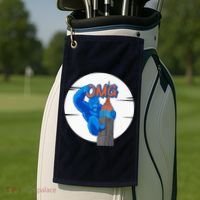 New York Omg Gorilla Top Tower Golf Towel thumb 2