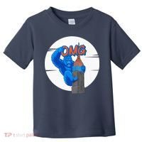 New York Omg Gorilla Top Tower Toddler T-Shirt thumb 0
