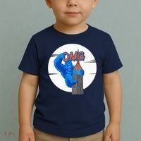 New York Omg Gorilla Top Tower Toddler T-Shirt thumb 2