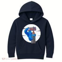 New York Omg Gorilla Top Tower Kids Hoodie thumb 0